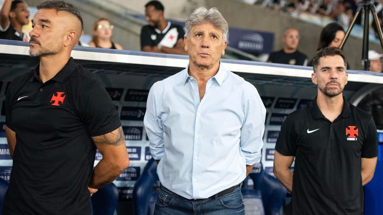 Vasco: Renato Gaúcho Elogia