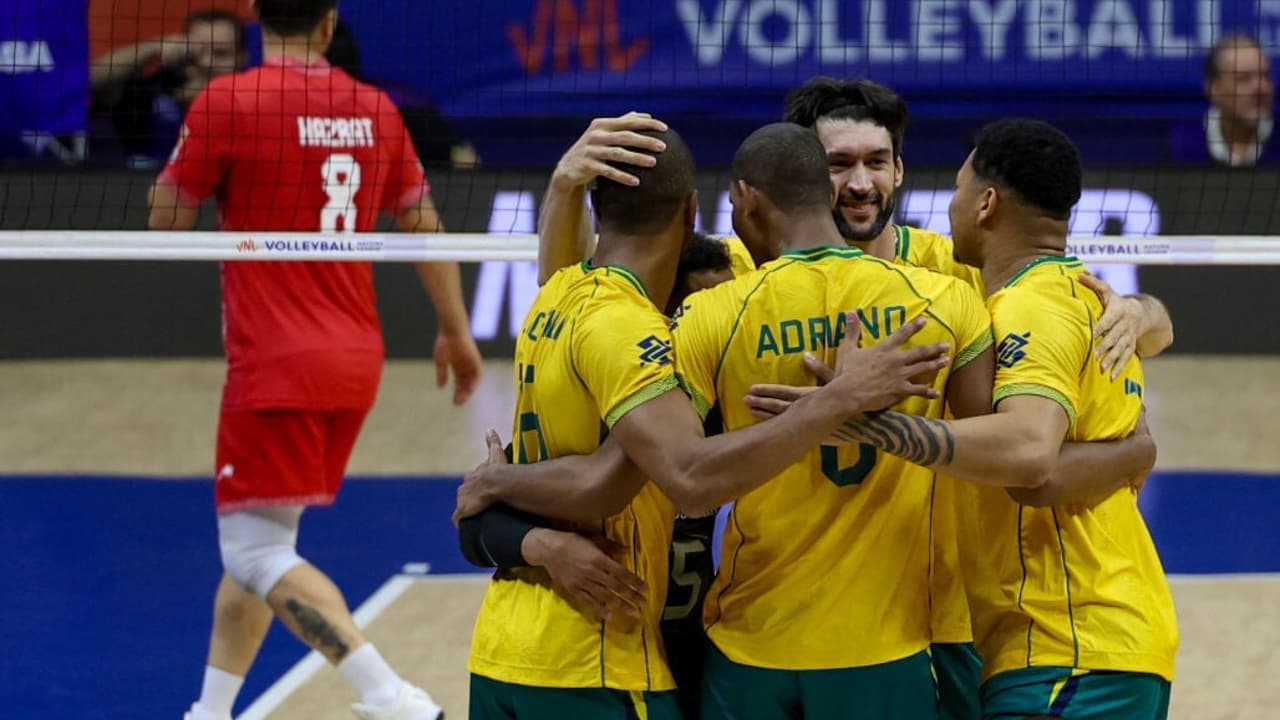 Vôlei: Brasil x Bélgica AO VIVO