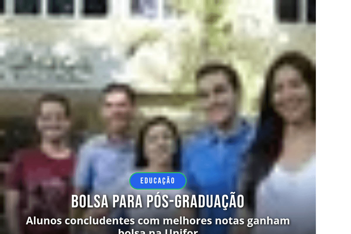 Bolsa para Pós-graduação