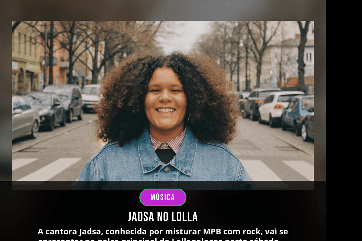 Jadsa no Lolla