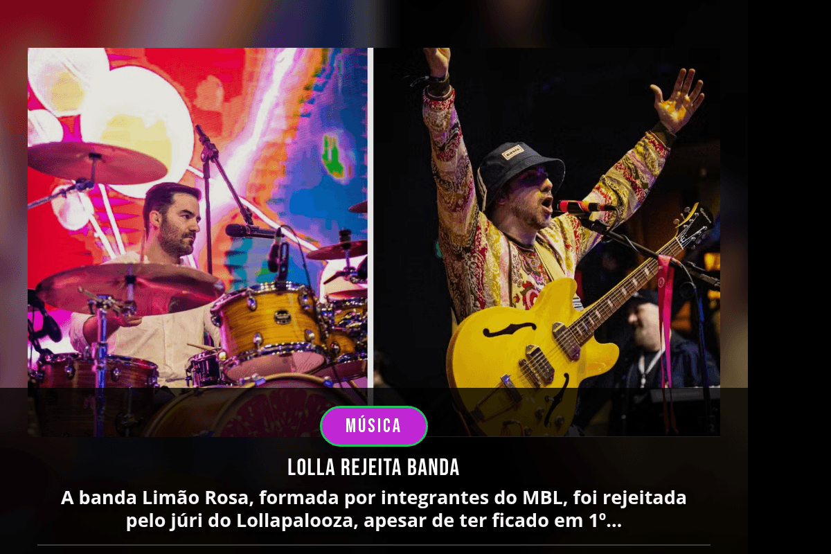 Lolla Rejeita Banda